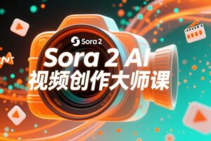 (17081期)如何利用Sora 2创建流行AI人工智能视频大师班教程:掌握创作全流程,产出百万播放内容